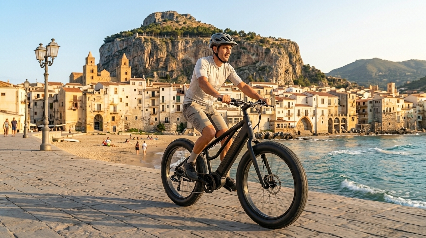 E-biking in Sicily